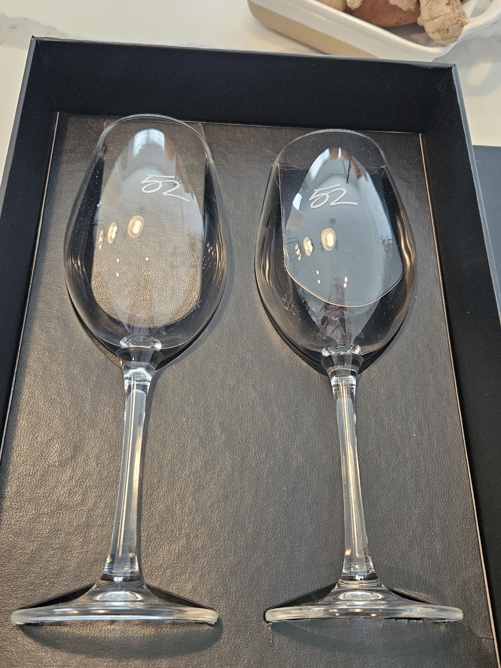 Seasons 52 ~ Signature Clear Stem Wine Glasses - Pair